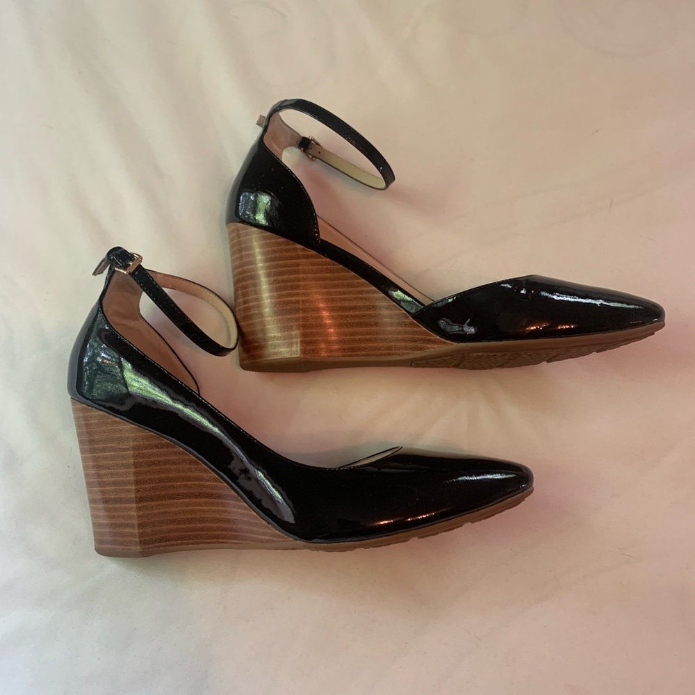 Cole Haan Lacey Ankle Strap Wedge Heel